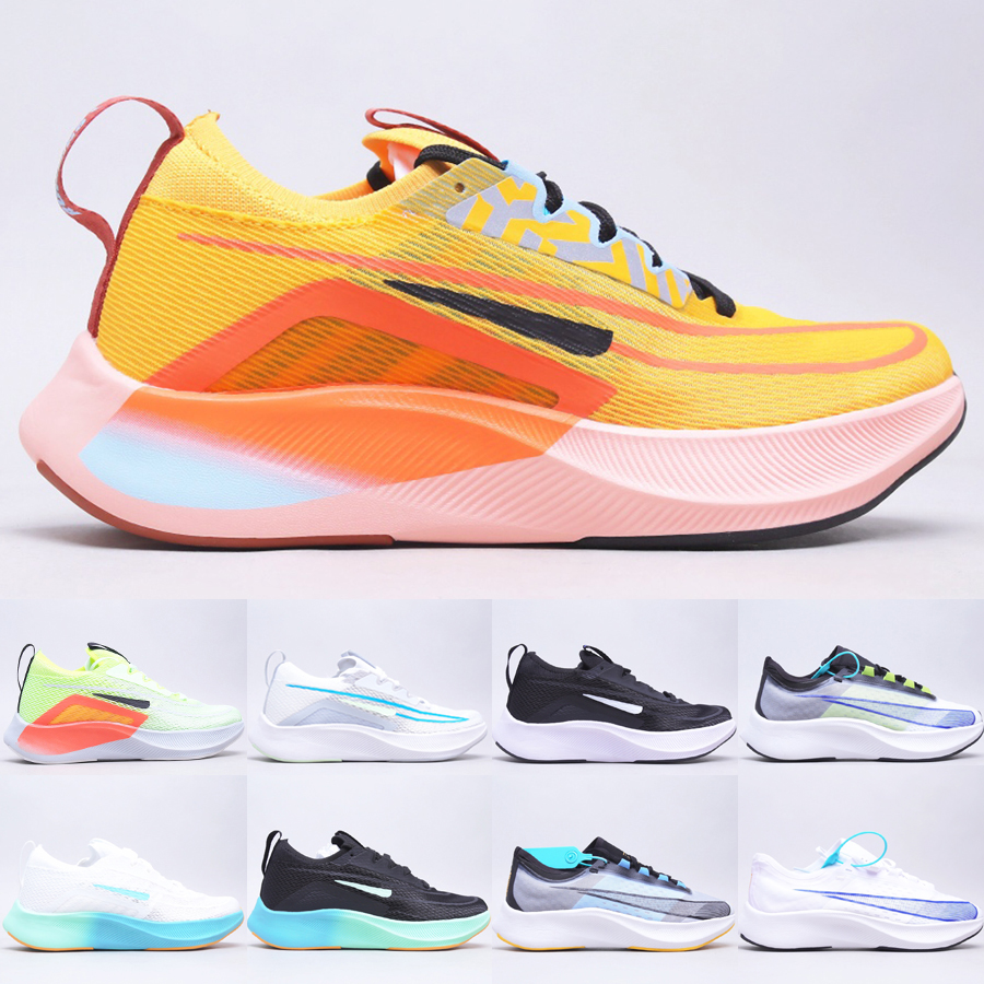 

Top Quality Fly 3 4 Men Trail Running Shoes Zoomx Designer Trainers Barely Volt University Gold Cyber Racer Blue Lime Glow Outdoor Mens Sneakers Size 40-45, Bubble wrap packaging