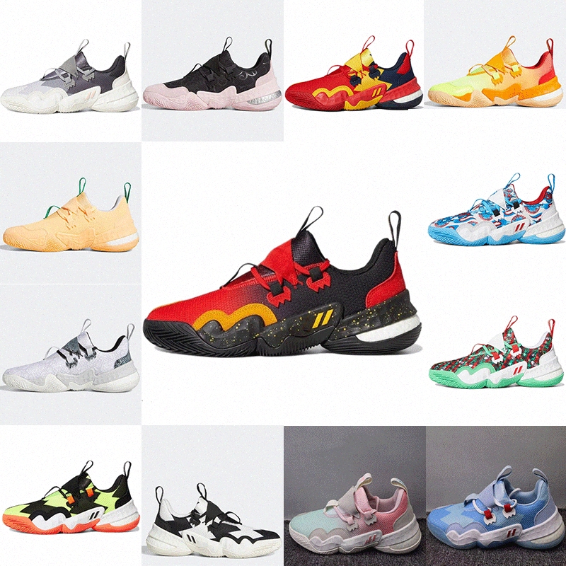 

2022 Newest Mens Trae Young 1 1s Basketball Shoes High Quality Black White Red TY1 TY Outdoor Luxury Sneakers Trainers Shoe size 40-46 Z66A#