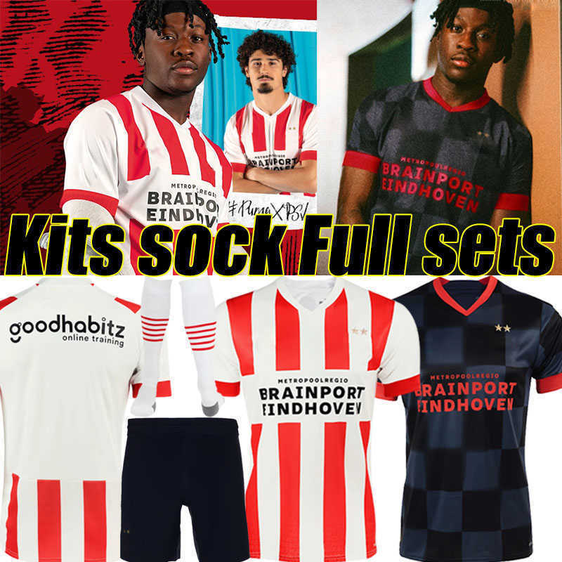 

22/23 GOTZE ZAHAVI soccer jerseys 2022 2023 ZAHAVI VINiCIUS MADUEKE GAKPO BRUMA VEERMAN max Men Kids Kits sock Full sets football shirts, 22-23 home kit