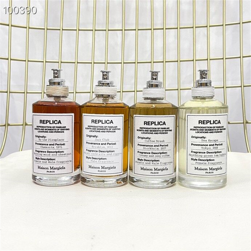 Other Makeup M-arhiela Dupe Woman Perfume 100ml Fragrance EDT Paris Perfumes Cologne Jazz Club By the Fireplace Beach Walk 12Kinds Smell Maison S-image-789661825