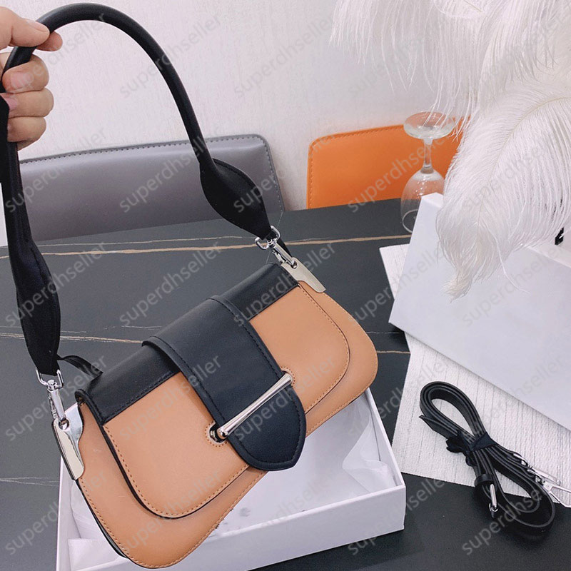 

Luxury Designer Shoulder Bag Women Totes Bags Fashion Cross Body Handbags Lady Pochette 5 Colors Crossbody Letter Artwork Handbag Red Black White Pochettes Wallet, White bag -balck cover