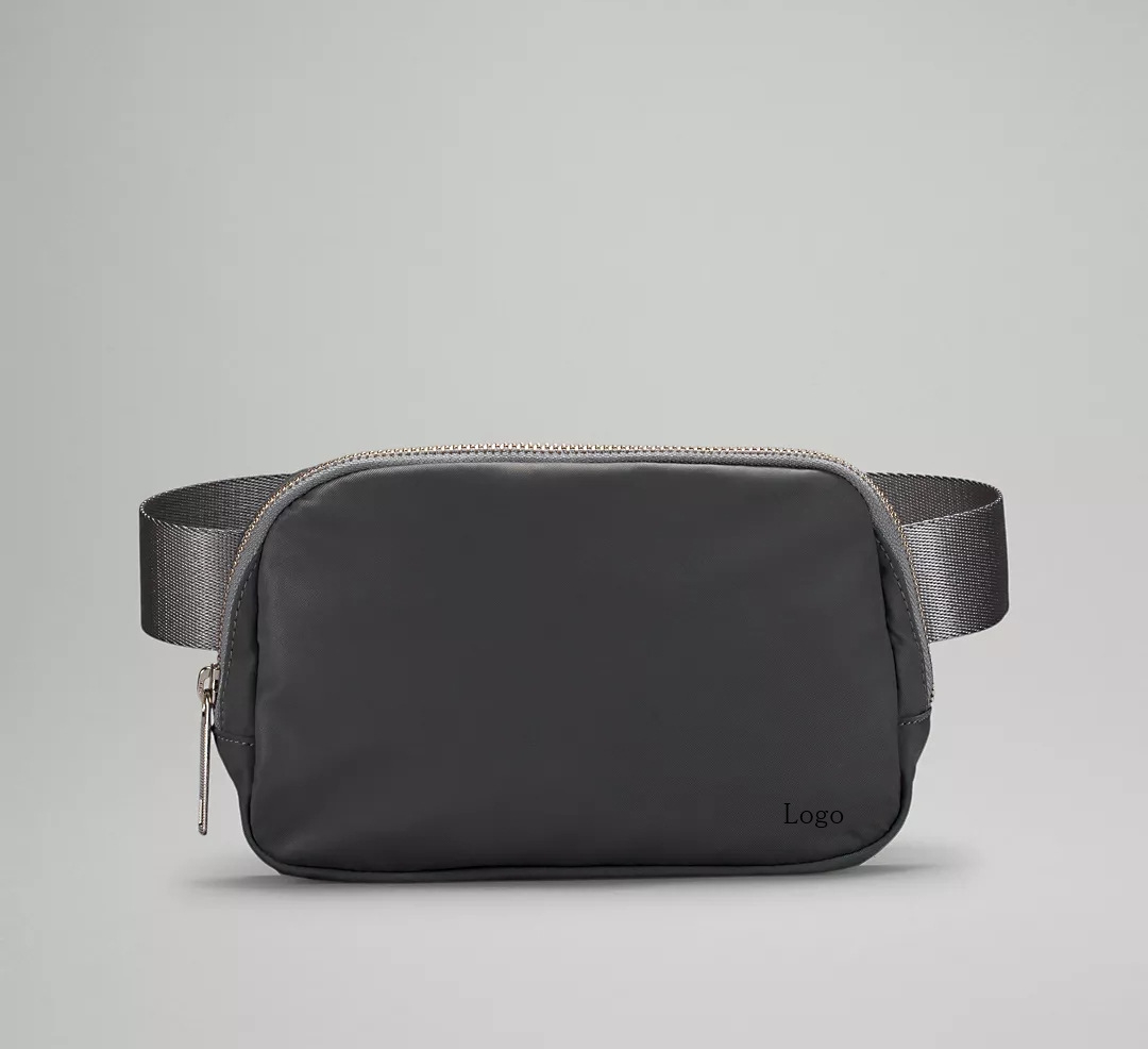 

Fashion Sports Waist Bags Large Capacity Trendy Single Shoulder Bag Outside Casual Crossbody Backpack Waterproof, White