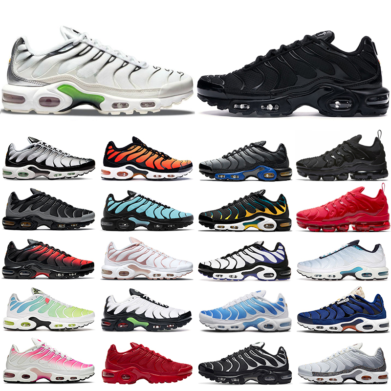 

Tn Plus Men Running shoes Black white Hyper Jade Royal Grey Club University Blue Hyper Sunset women Breathable sneakers trainers outdoor, #2