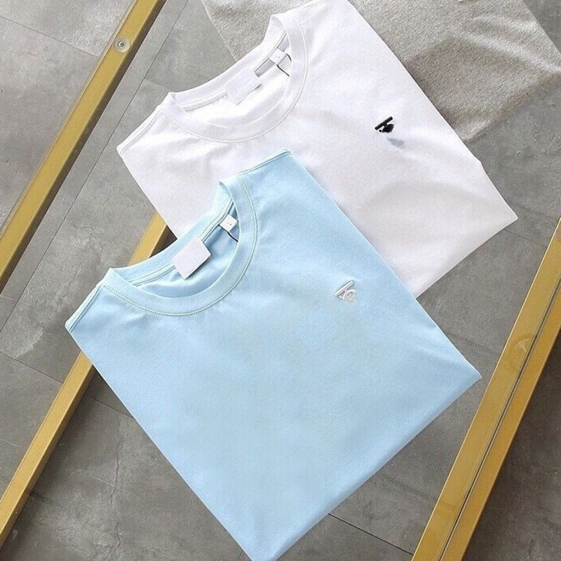 

BBY Designer t shirt Luxury Brand Burbe Short Sleeve T-Shirt TB Letter Embroidery Crew Neck Sweatshirt Summer Cotton Loose Casual Shirts size -5xl 5 colors, White