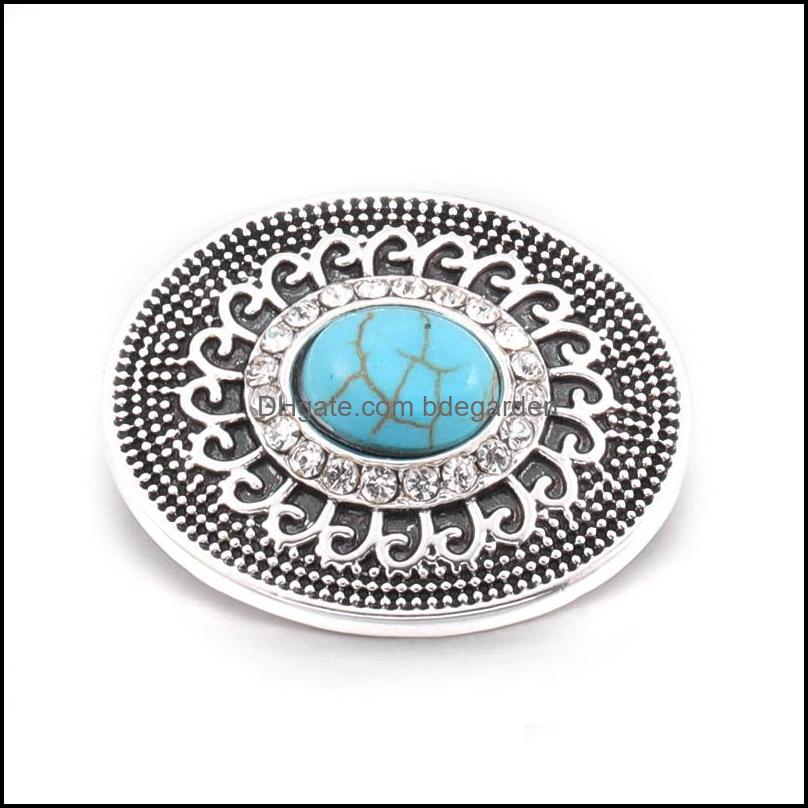 

Charm Bracelets Jewelry Fashion- Mom Crystal Metal 18Mm Snap Button 10Pcs /Lot Fit Bracelet Accessories Dha51