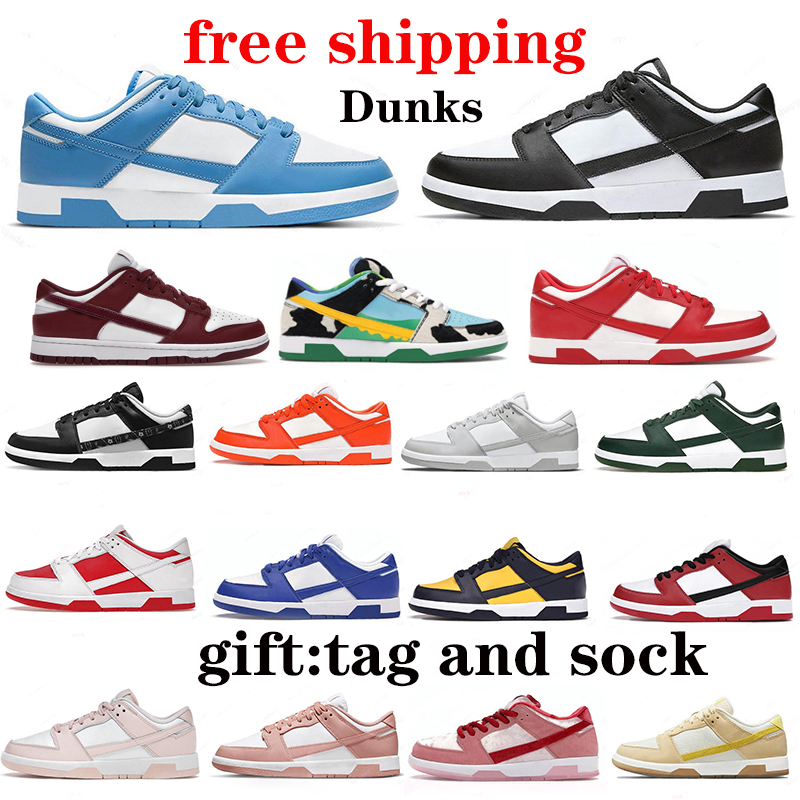 

men women casual shoes outdoor sneakers White Black Grey Fog Gold UNC Sail one University Red low mens trainers Jogging Walking runners size 36-47, 39