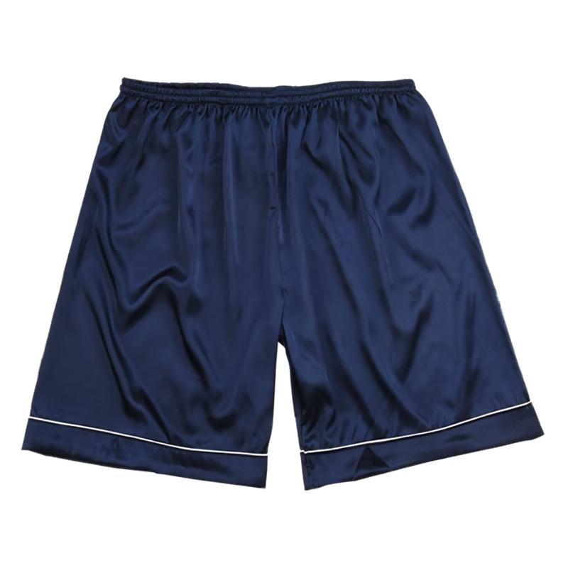 

Men's Sleepwear Mens Silk Satin Pajamas Pyjamas Pants Lounge Sleep Bottoms Size -3XL Plus 3 Colors Casual Home ShortsMen's