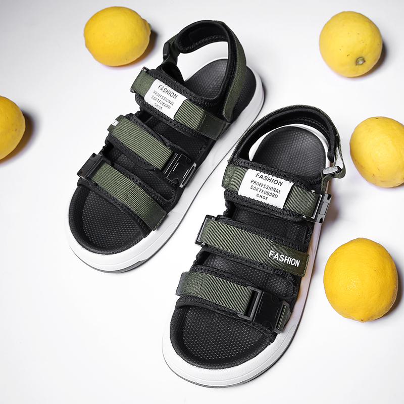 

Sandals Hombre Sandel Casa Herren Transpirables Sandalle Slide Playa For Shower Erkek Big Beach Sport Sandal Men Quick Sandles, Black