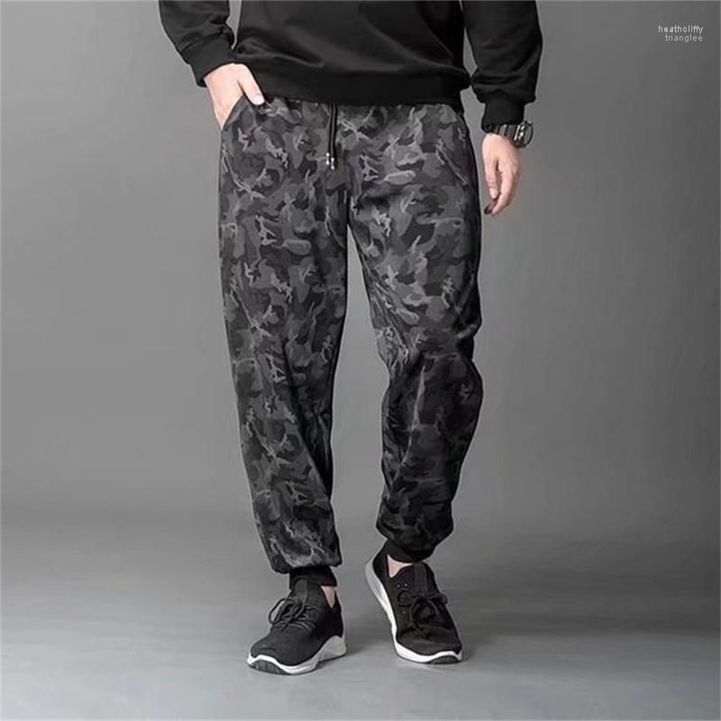

Men's Pants Men Long Casual Sports Gym Slim Fit Trousers Camo Jogger Sweatpants Drawstring Harem ClothingMen's Heat22, Black