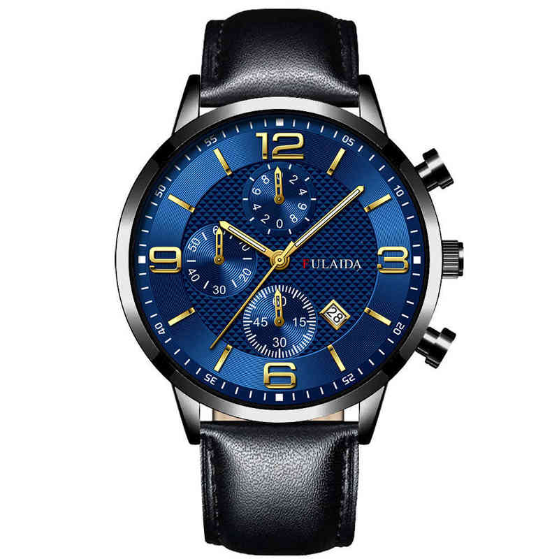 

huiya06 ladies watch mens quartz waterproof stopwatch multi-dial quartz watches relogio feminino 9186