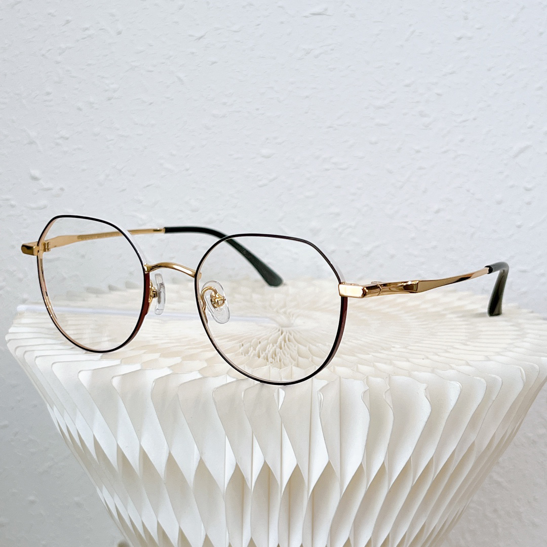 

Literary retro pure titanium sunglasses small frame ultra-light frame full gold-rimmed glasses frame