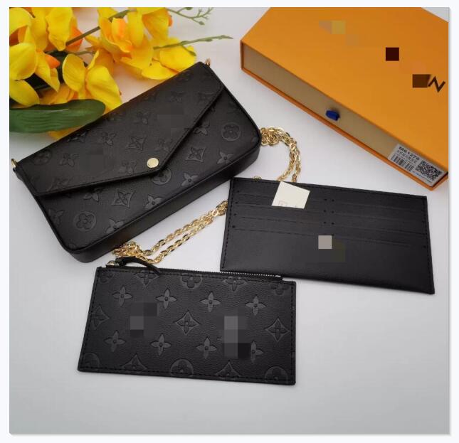 

Top Designers Women Handbag Messenger Bags Leather Embossing POCHETTE Elegant Shoulder Bag Crossbody Tote Wallets M40780 W/Box GGs Louiseity Viutonity LVs YSLs, With gift box