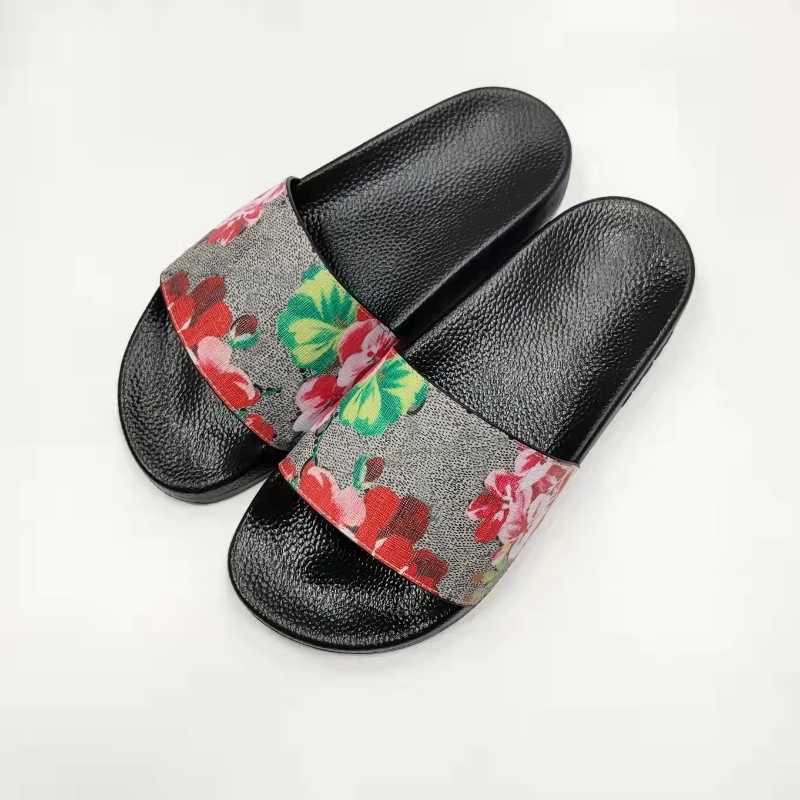 

Designer Men Women Slippers with Correct Flower Box Dust Bag Shoes Snake Print Slide Summer Wide Flat Slipper Blue Deep Purple Lightgreen