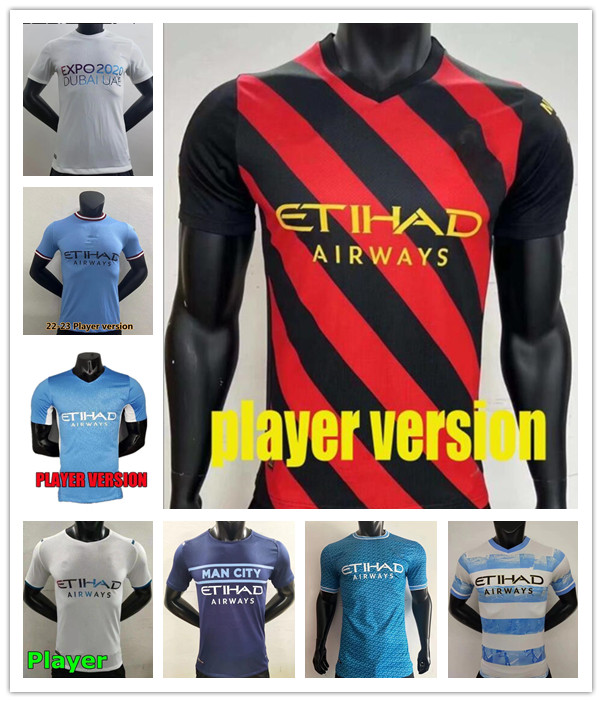 

2022 2023 GREALISH 93 20 SOCCER JERSEYS DE BRUYNE FODEN SPECIALPl 22 23 Men Player version limited edition TERLING MANS CITIES MAHREZ G.JESUS football uniform