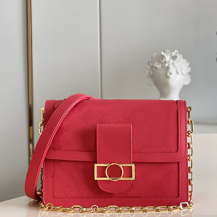 

10A Mirror quality DAUPHINE MM Crossbody Designer Bag M50749 Genuine Leather Women Shoulder Bagss Fashion Chain Bag Female Wallet With Box L032