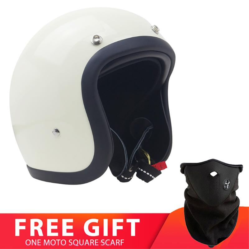 

Motorcycle Helmets Summer Japan Korea Genuine&COCASCOS Vintage Open Face Helmet Lightweight Fiberglass Scooter Riding Jet Casque MotoMot, Cement gray