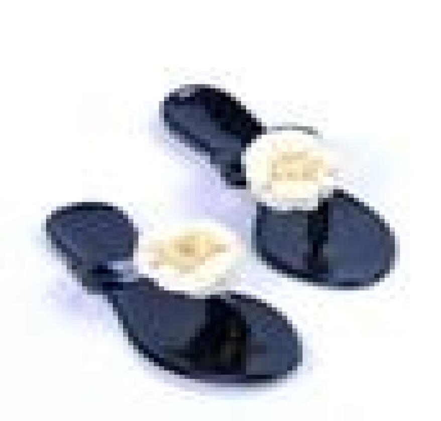 

New Summer Women039s Floral Slippers Female039s Flip Flops Flowers Slippers Pvc Sandals Camellia Jelly Shoes Beach Shoes