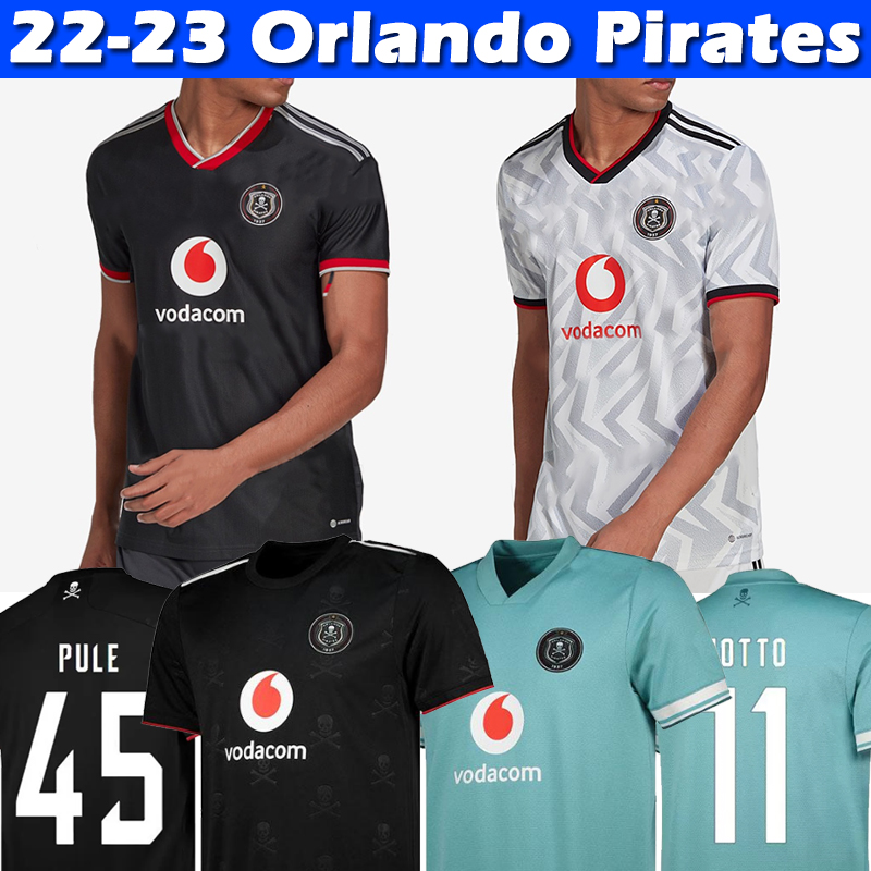 

2022 2023 Orlando Pirates Soccer Jerseys Jaune Noir 21/22 Africa maillot de football HOME AWAY Mosele Hotto Pule Nyauza Monyane Mabasa Lorch Chemise de Shirt top, 22-23 home