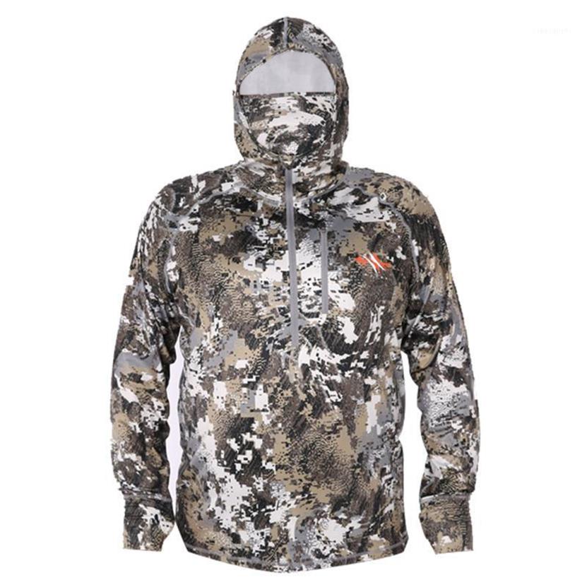 

Hunting Sets 2021 Sitex Lightweight Hoody Quick-drying Hoodies Elevated II Camouflage13330