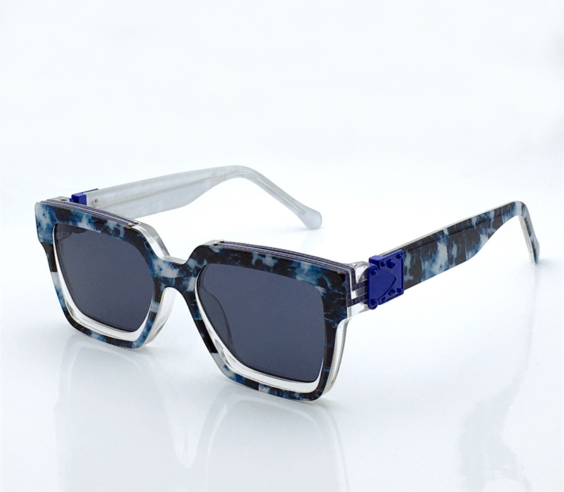 

96006 Millionaire sunglasses for men women square vintage classic fashion Avant-garde style millionaires sun glasses top quality Anti-Ultraviolet come with case