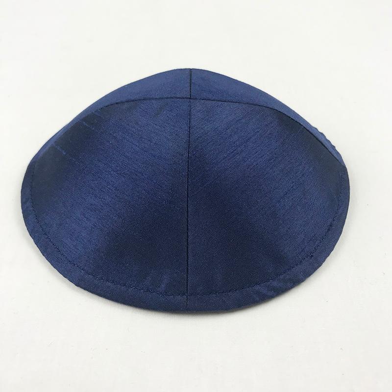 

Berets Jewish Kippa Thick Satin Kippot Navy Blue Color Yarmulke Kippah Skullcap 15cm Free ClipBerets, 1 navy blue