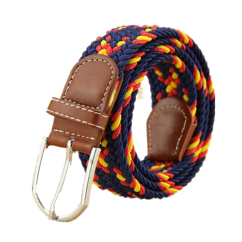 

Belts 2022 Men Women Fashion Casual Leather Belt Taille Riem Korean Style Cintura Cinture Elastic Jean Cinturilla Cinto Couro, Black