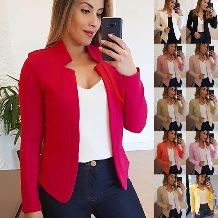 

Women' Suits & Blazers Jackets Women Blazer Fashion Spring/summer 2022  Selling Small Suit Pure Color Long Sleeve Cardigan Jacket Coat ZCW, Randomcolor