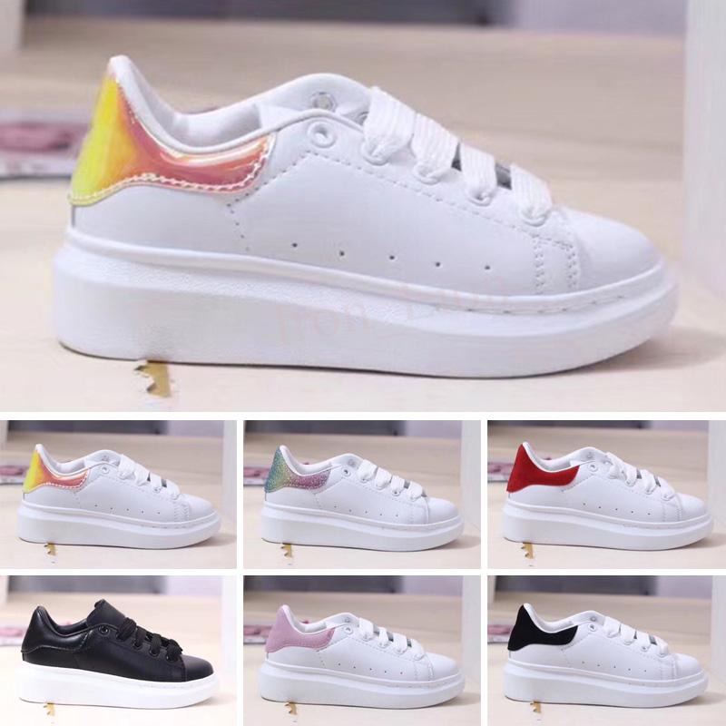 

2021 Fashion Kids Shoes children baby Childrens Skateboarding Party Platform casual sneakers 26-35, Color 1