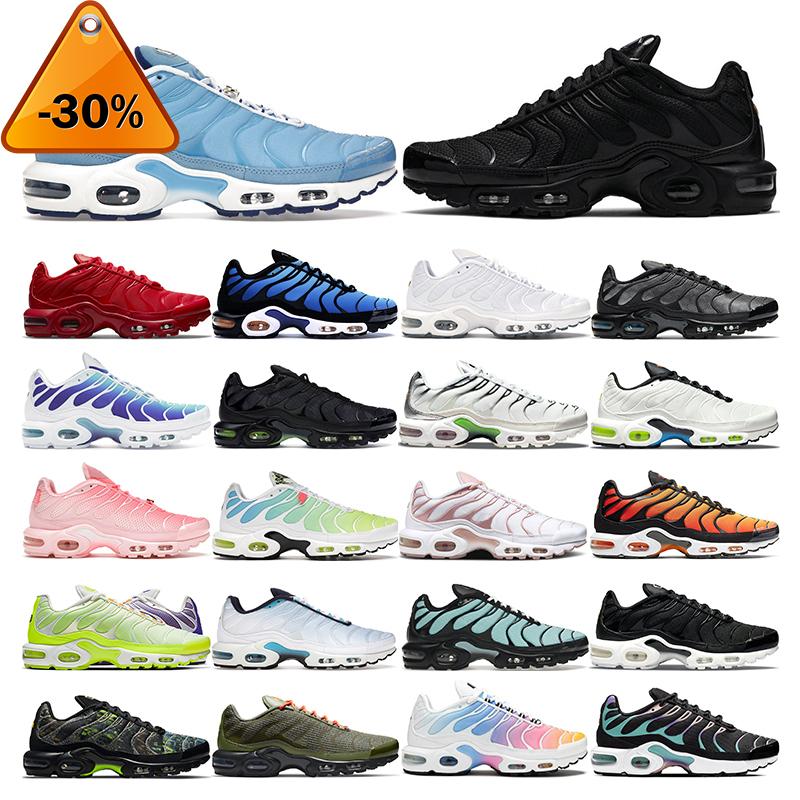 

Tn Plus Running Shoes Mens Black White University Blue Hyper Pastel Aqua Purple Reverse Sunset Women Breathable Sneakers Trainers Outdoor f, 49