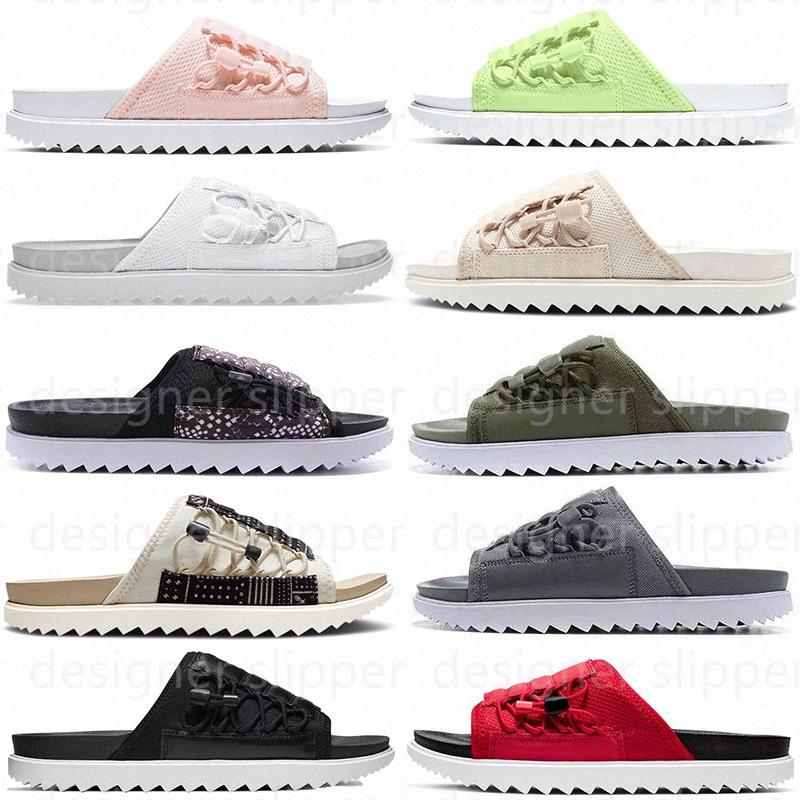 

high quality Outdoor Slippers asuna Shoes Women Mens Slides Paisley Pale Ivory Barely Volt Rose Triple Black Red White Anthracite Electro Orange Stone Mauve Slid, 10