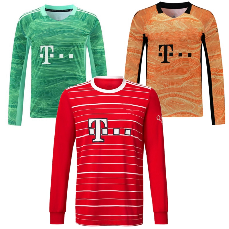 

2021 2022 2023 Long sleeve MANE GRAVENBERCH Soccer Jerseys BAYERNs PAVARD MUSIALA MAZRAOUI DAVAIES Goretzka NEUER MULLER LEWANDOWSKI SANE Kimmich football shirt, Home long sleeve