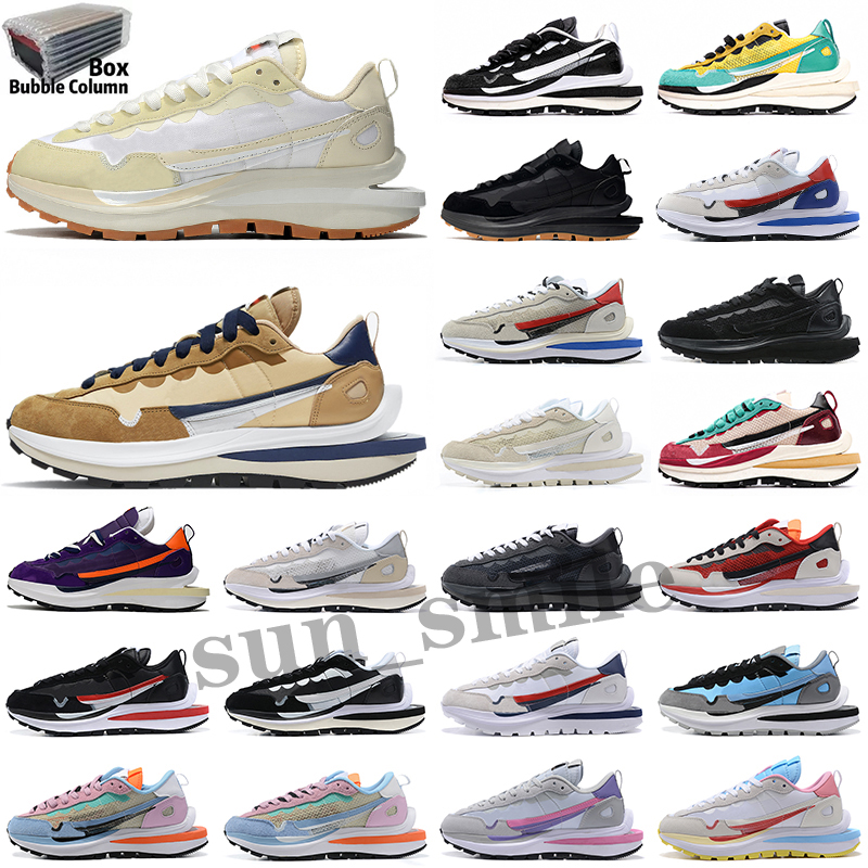 

VoporWaffle mens casual running shoes Pegasu fragment LDWaffle Dark Iris ldv Sesame Noir Royal Fuchsia men women trainers sports sneakers EUR 36-45, Color 2