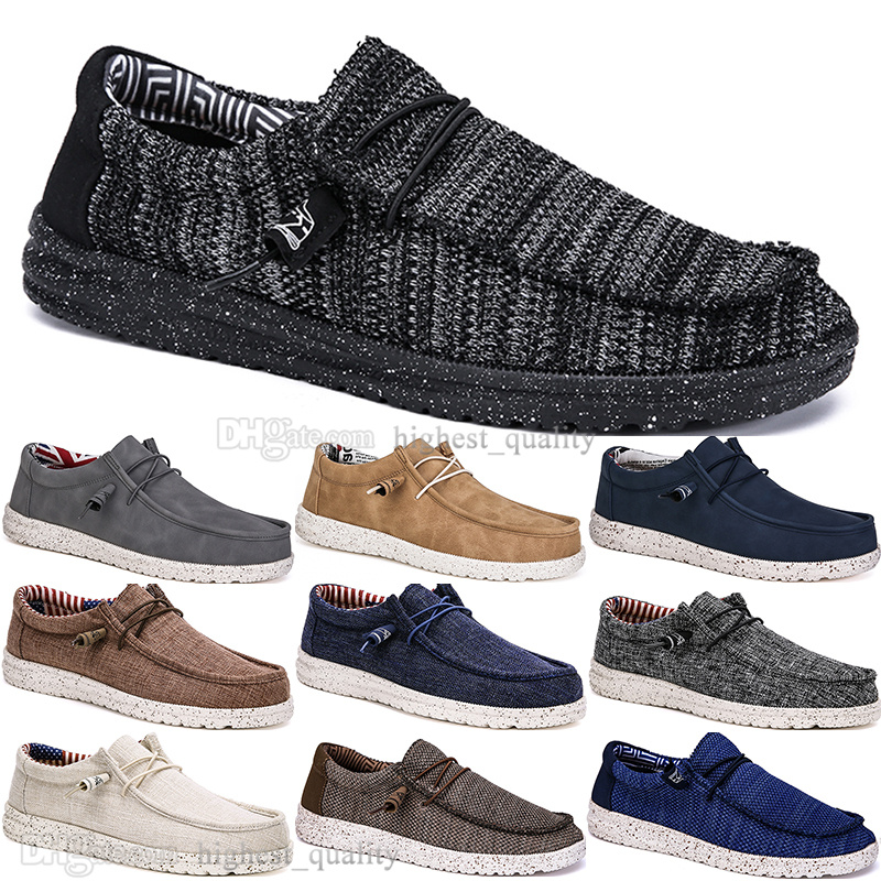 

1259 Spring New Fashion British style Mens Canvas Casual Shoes Man Hundred Leisure Student Men Lazy Drive Overshoes Outdoor Comfortable Breathable Big Size EUR 40-48