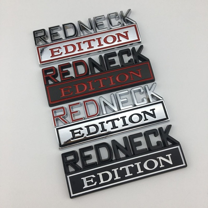 

Suitable for JEEP off-road modified side door stickers REDNECK EDITION car stickers displacement standard car tail standard