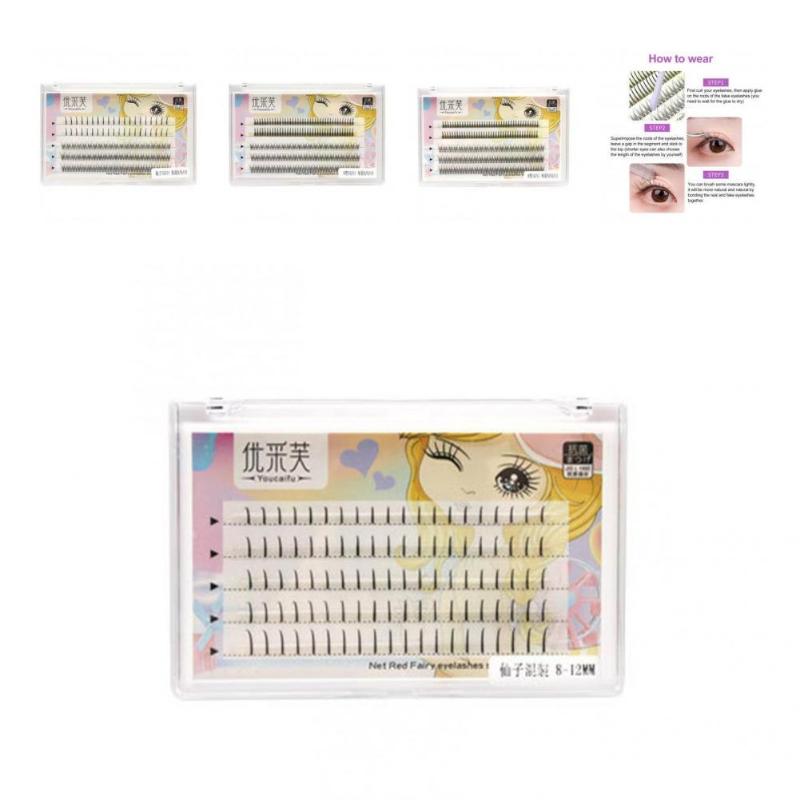 

False Eyelashes Fake Eyelash Eye-catching Excellent Convenient Curl DIY Lash Extending ToolsFalse