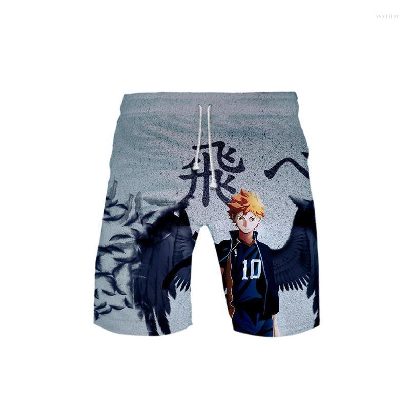 

Men's Shorts Anime Haikyuu 3D Beach Pants Karasuno Summer Swimwear Harajuku Fashion Men's Clothing Kpop Swim TrunkMen's Naom22