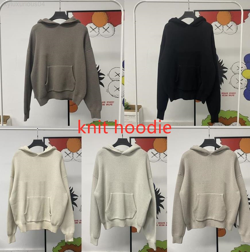 

Designer Ess Women Knit Sweater Hoodie Sweatshirt Loose Men Womens Hoody Essential Oversize Knits, I need other product