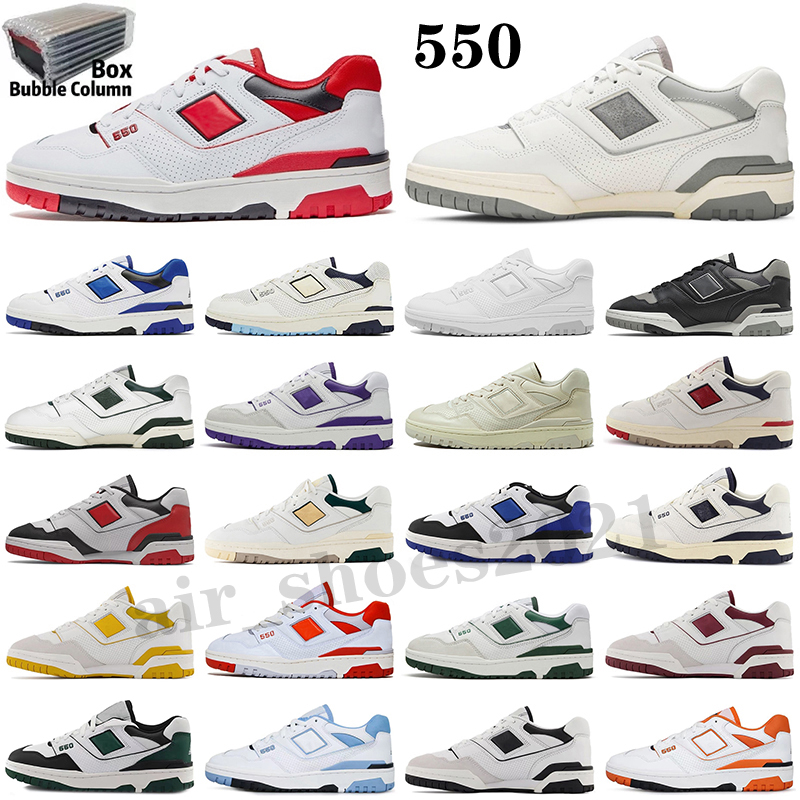 

550 running shoes for men womens University Blue white green Natural sliver Navy Blue Sea Salt Varsity Gold Syracuse mens sports sneakers trainers, Color 3