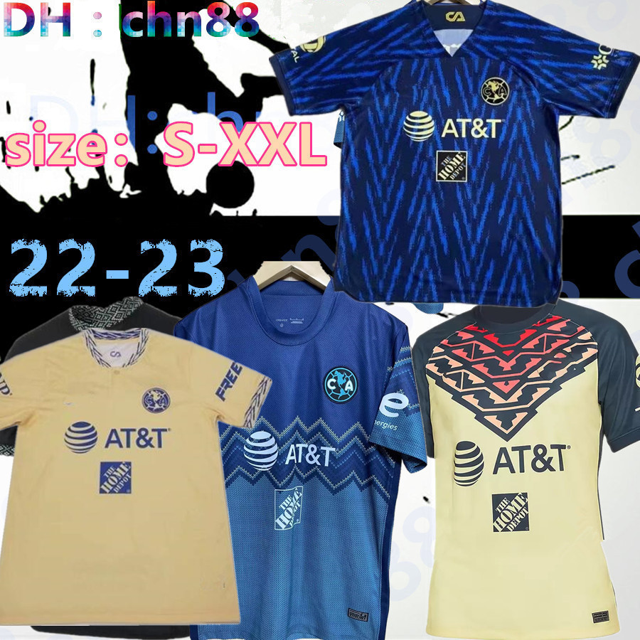 

Liga MX Club America 2021 2022 2023 Soccer Jerseys R.MARTiNEZ GIOVANI F.VINAS home away 3rd training 21 22 23 football men and women shirt S-3XL, 21-22 training