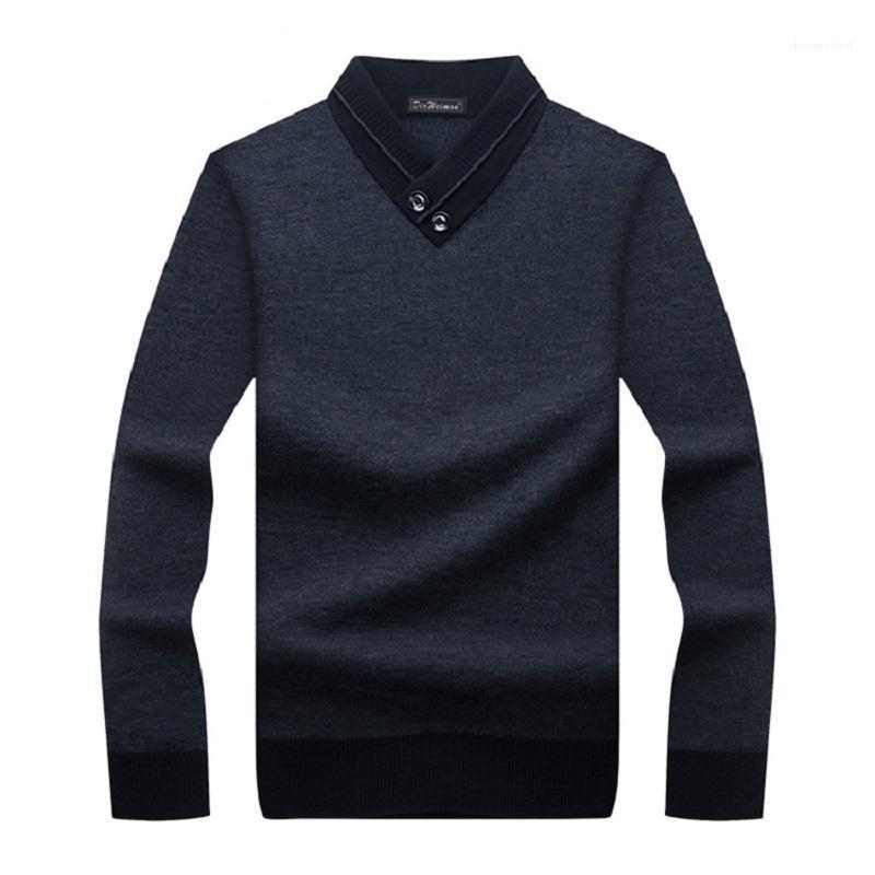 

Men' Sweaters 2022 Autumn Winter Sweater Warm Casual Knitwear Pullover Faux Fur Wool Men Jackets, Black