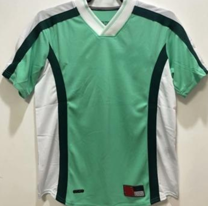 

1996 RETRO SOCCER JERSEYS OKOCHA KANU OLISEH DOSU MAILLOT KITS DE FUTBOL Jersey Home 1998 thailand shirt shoesde CAMISA CAMISETAS AWAY FOOTBALL Shirts SIZE S-XXL 96/98, 96 home shirt