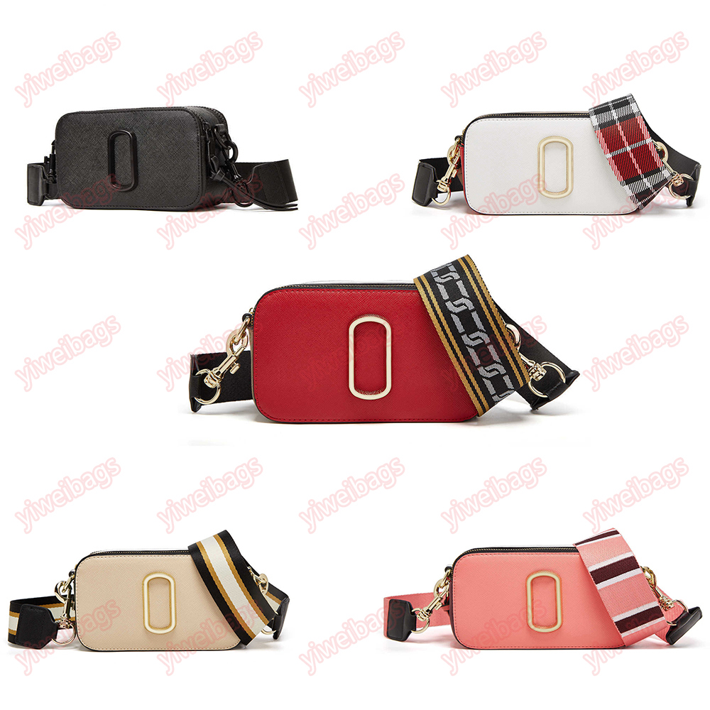 

2022 top marcs designer bag snapshot multicolor camera Luxurys Designers Women Bags luxury leather crossbody glitter strap shoulder purse sj, 00