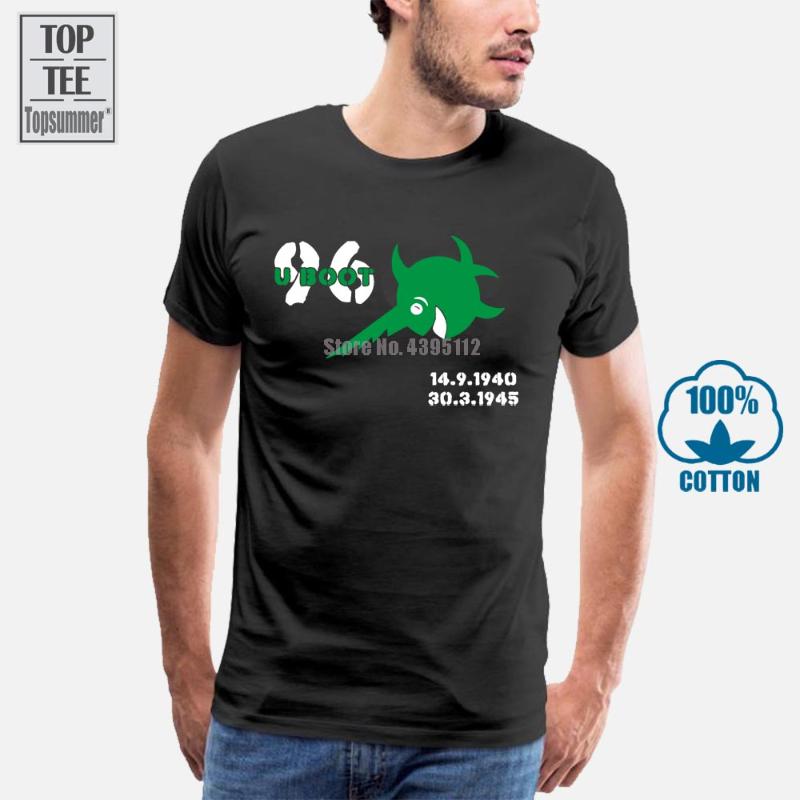 

Men's T-Shirts U Boot 96 Kiregsmarine 2 Weltkrieg Atlantik Graue Wolfe T Shirt #6652, 0305185-red