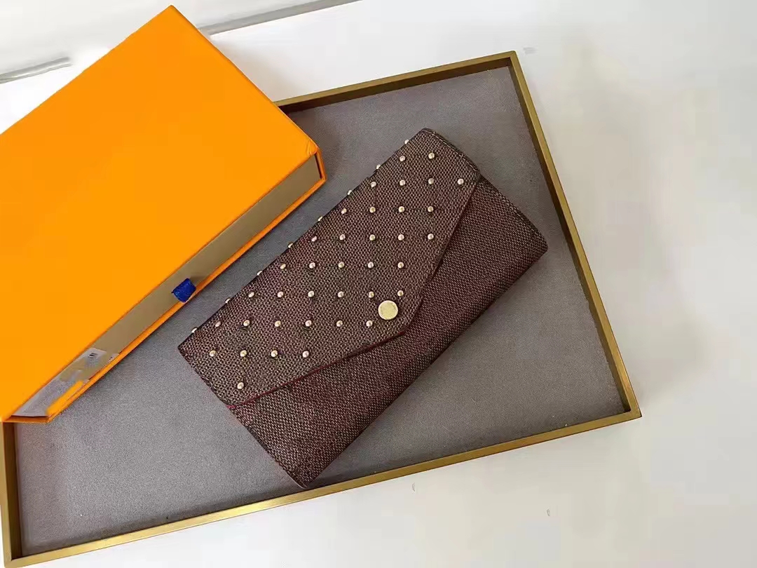 

High quality women's purse coin purse women's original luggage designer purse fashion classic bag zero wallet card bag 0123, 60123#black