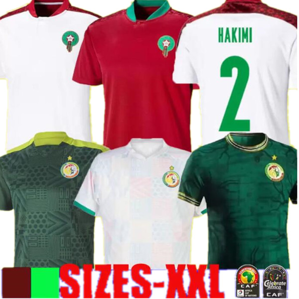 

2021 Morocco soccer jerseys Senegal MANE Hakimi SAISS 20 21 special Algeria maillot de foot MAHREZ Ziyech national team KOUYATE SARR football uniforms shirts 2022
