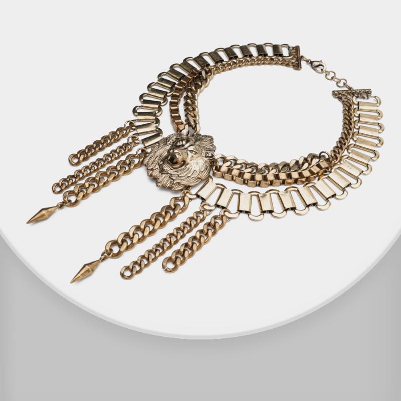

Chains Amorita Boutique Lion Necklaces