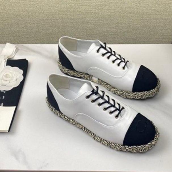 

Luxury sneakers shoes flat women stitching braided sole ballet shoe platform women's lace-up buckle bottom Leathe Ladies fishe Mary Jane shoes