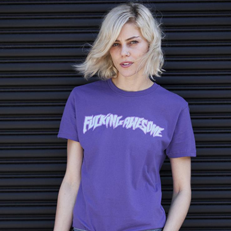 

Men' T-Shirts Fashion Brand Fucking Awesome Quality T-Shirt Men Women Printing Couple High Street Short-Sleeved Manga Oversized Tops, Black