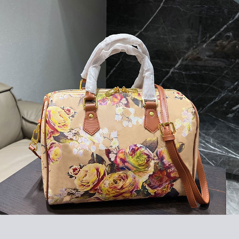 

Pillow Bag Women Boston Tote Bag Purse Crossbody Shlouder Bags Handbag Canvas Genuine Leather, Just a box