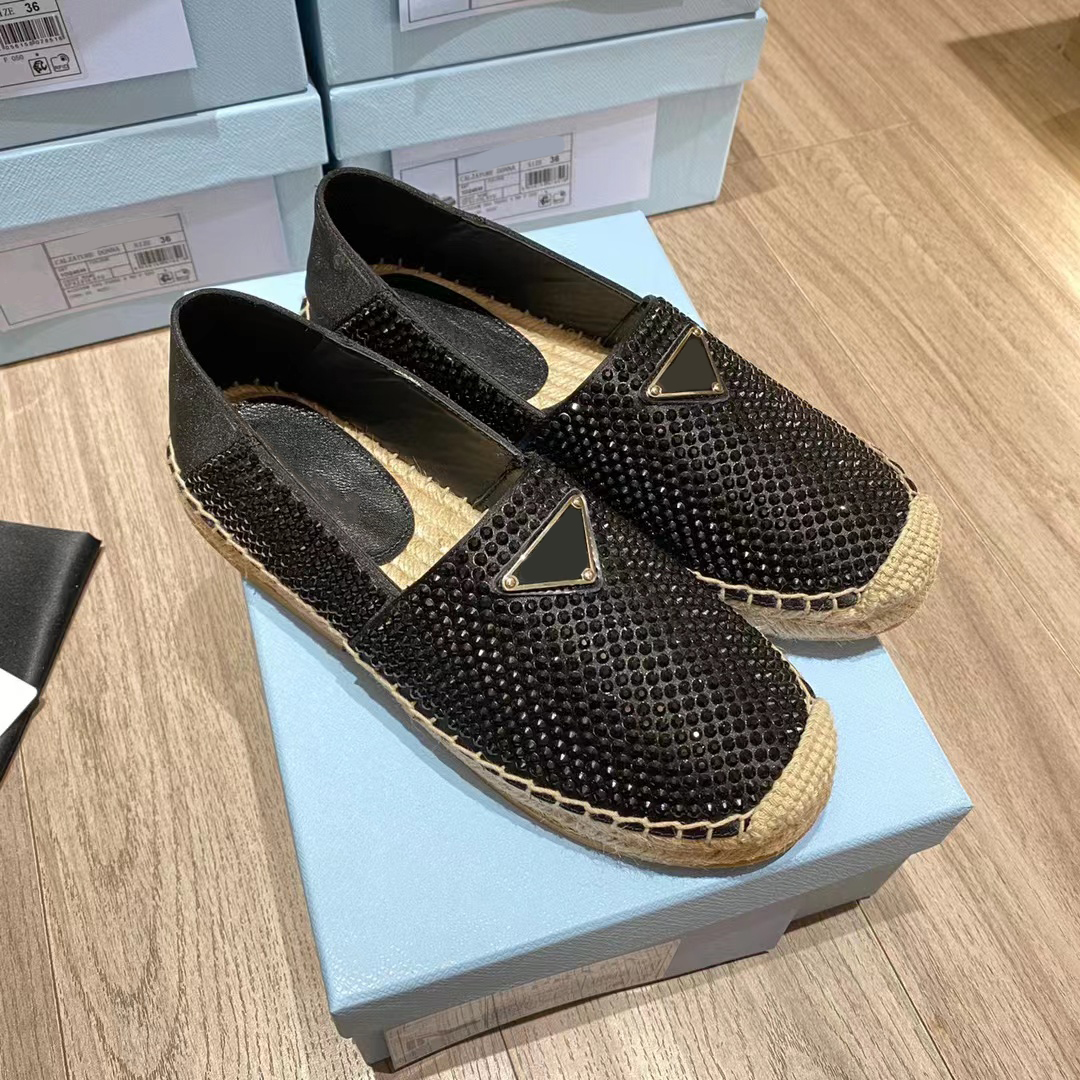 

100% leather designers Vintage Dress Shoes loafers women's casual laid-back classic soles comfortable trainers Super Fisherman fashion set of flat Sport size 35-41, Black leather